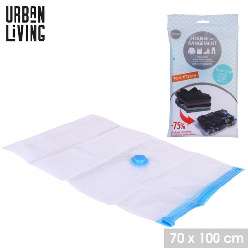 Urban Living Housse Rangement Vêtements Sous Vide 70x100cm