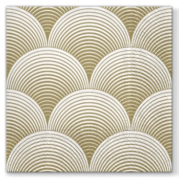SET OF 20 3-PLY PAPER NAPKINS 33*33CM
