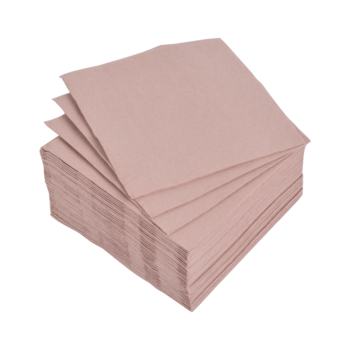 SET OF 40 NAPKINS VITAMIN MICRO EMBOSSED 2 PLY 38*38CM BLUSH