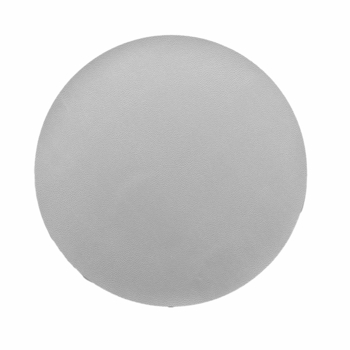 SET DE TABLE - D38CM - IMITATION CUIR GRANIT ARGENT