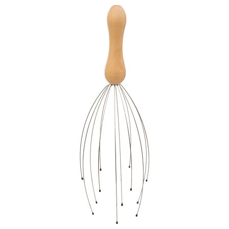 MASSEUR DE TÊTE EN BOIS