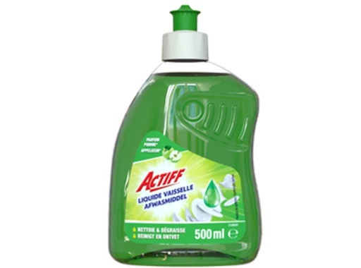 ACTIFF LIQUIDE VAISSELLE POMME 500ML