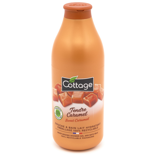 Cottage bain & douche 750ml Caramel