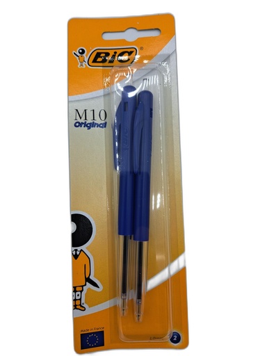 BIC M10 BLEU BLISTER 2 PIECES