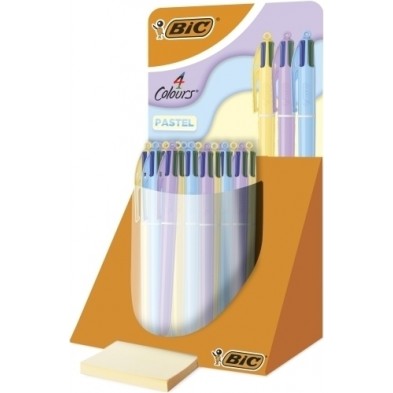 BIC 4 COULEUR - MOTIF PASTEL