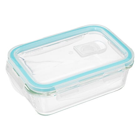 BOITE RECTANGULAIRE EN VERRE DE 0,54L - CLIPEAT  
