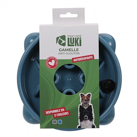 GAMELLE ANTI-GLOUTON ANTIDERAPANTE GRANDE TAILLE