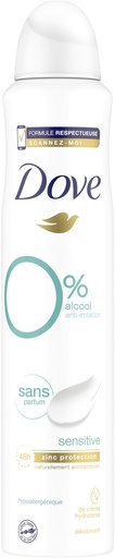 Dove Deo 200ml Sensitive Fr.