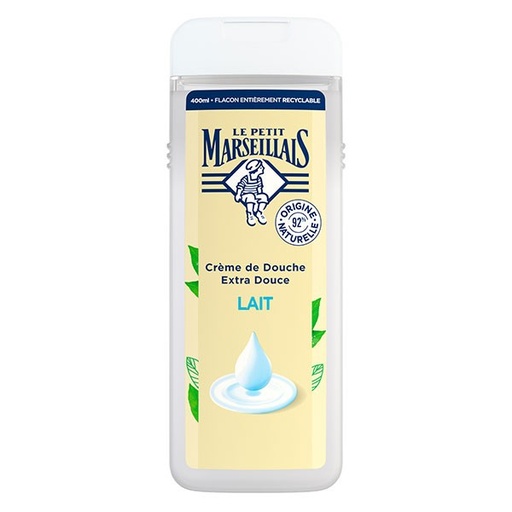 Le Petit Marseillais Douche 400ml Lait