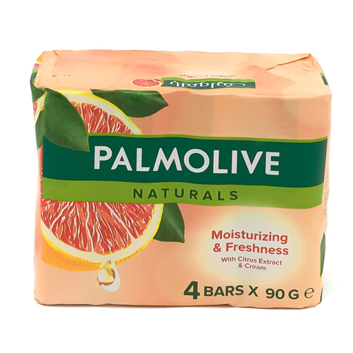 Palmolive naturals savon 4x90gr Citrus