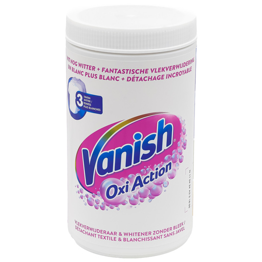 VANISH OXI ACTION EN POUDRE POUR LINGE BLANC - 1,5KG