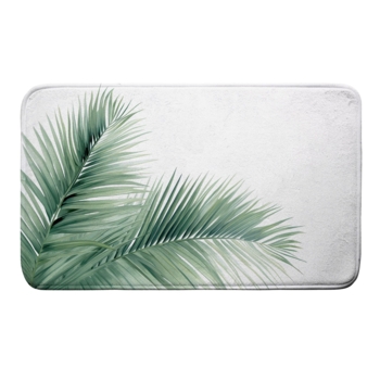 TAPIS DE BAIN 45 x 75 CM MICROFIBRE IMPRIMEE HAVANE DES. PLACE