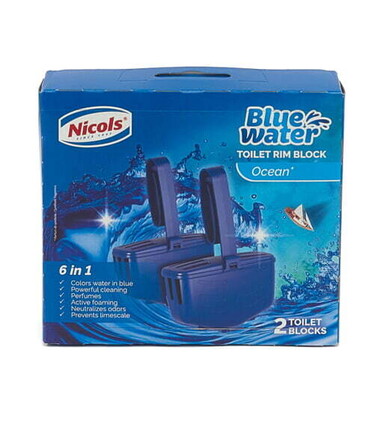 Nicols 2 Blocs WC Eau Bleue Océan