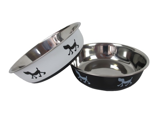 GAMELLE INOX ANTIDERAPANTE COULEUR 21CM