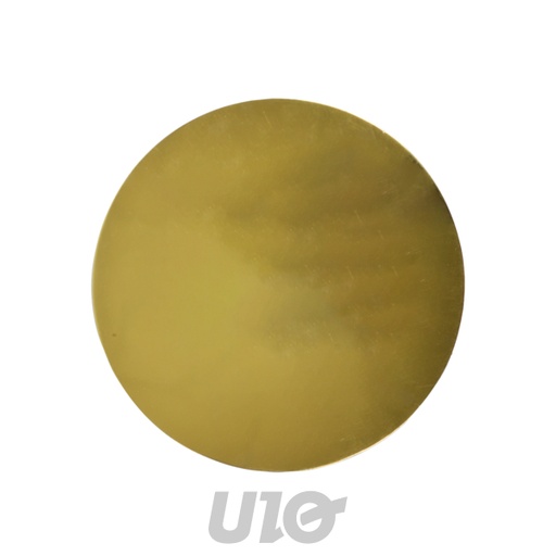 SET DE 3 SUPPORTS GATEAUX ROND EN CARTON - D30CM - OR