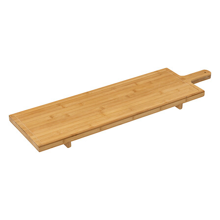 PLANCHE DE PRÉSENTATION EN BAMBOU - 26X88CM