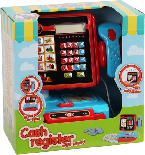 CAISSE SUPERMARCHE, 15X11X18CM