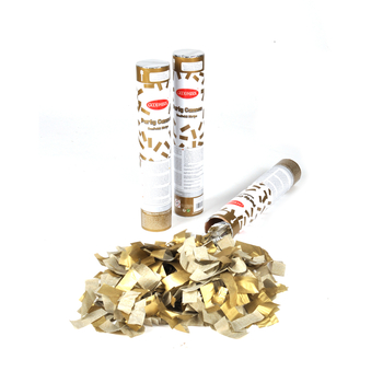 CANON A CONFETTIS METALLISES OR VENDU EN DISPLAY DE 15