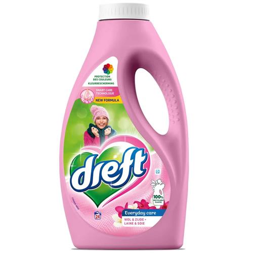 DREFT LESSIVE LAINE ET SOIE - 24D - 1,2L