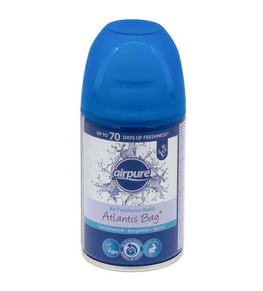 AIRPURE AIR-O-MATIC RECHARGE 250ML ATLANTIS BAY