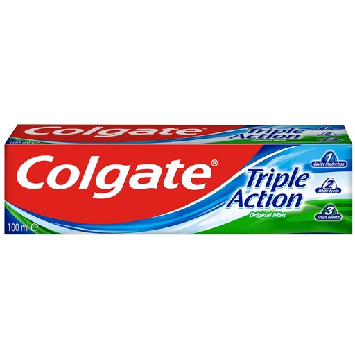 COLGATE DENTIFRICE 100ML TRIPLE ACTION