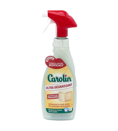 CAROLIN DÉGRAISSANT PISTOLET 650ML MARSEILLE