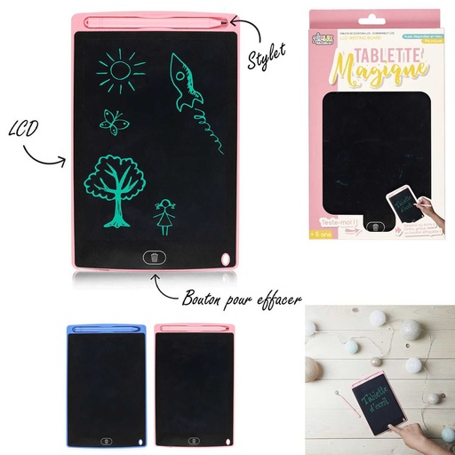TABLETTE DE DESSIN LCD - 14X22CM