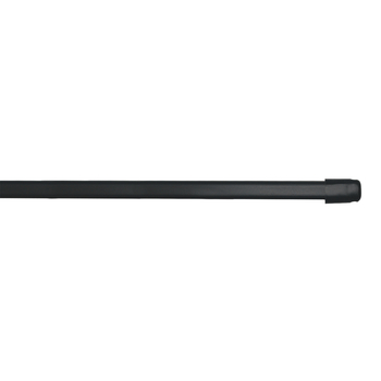 2 VITRAGES OVALES EXTENSIBLE 11mm 80 < 110 CM METAL+POLYSTYRENE VO11 ANTHRACITE