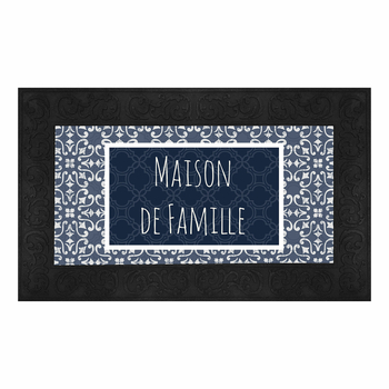 TAPIS RECTANGLE 45 x 75 CM RELIEF IMPRIME ELTEA