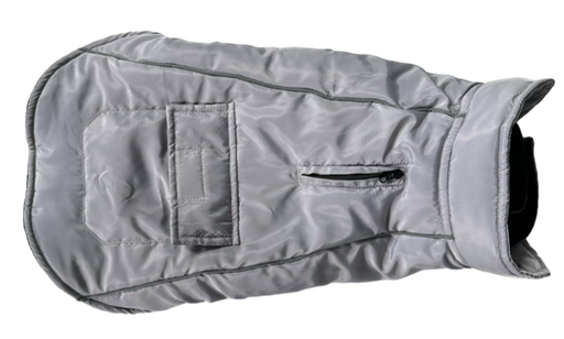 DOUDOUNE AVEC POCHE ET DOUBLÉE POLAIRE TAILLE M  35CM  ASSORTIS