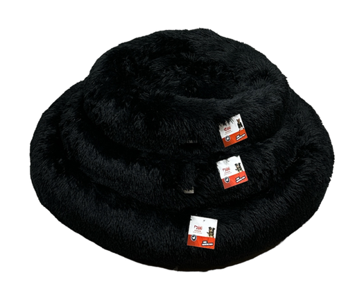 PANIER ROND NIRVANA NOIR  70X14CM