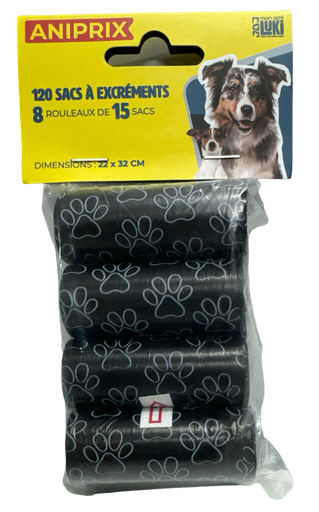 8 RECHARGES SACS EXCREMENTS COULEUR  8 DE 15 SACS  22X32 CM