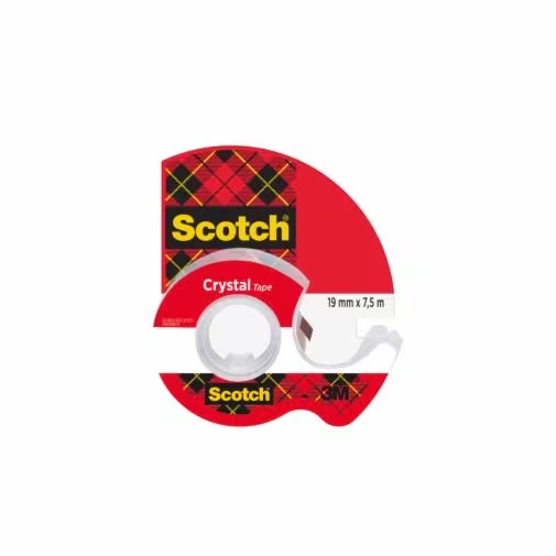 SCOTCH CRYSTAL CADDY 19mm x 7,5m
