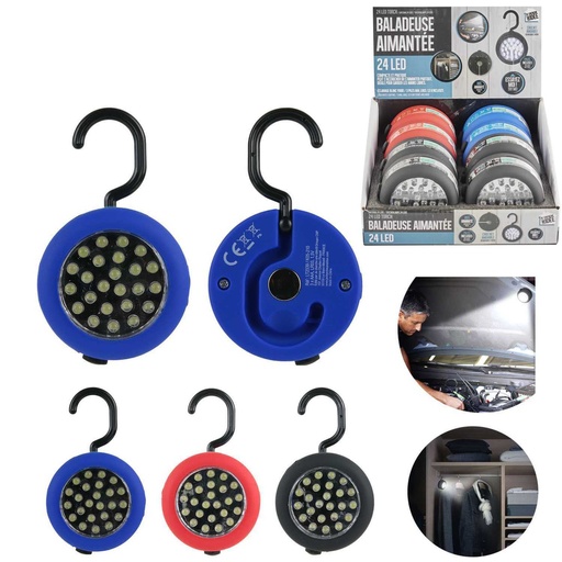 BALADEUSE AIMANTÉE À 24 LED