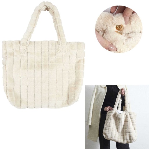 SAC FLUFFY FAUSSE FOURRURE M6