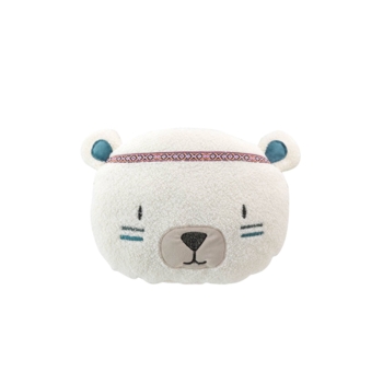 COUSSIN COMPRESSE 30 x 30 CM POLYESTER FANTAISIE IGLOO