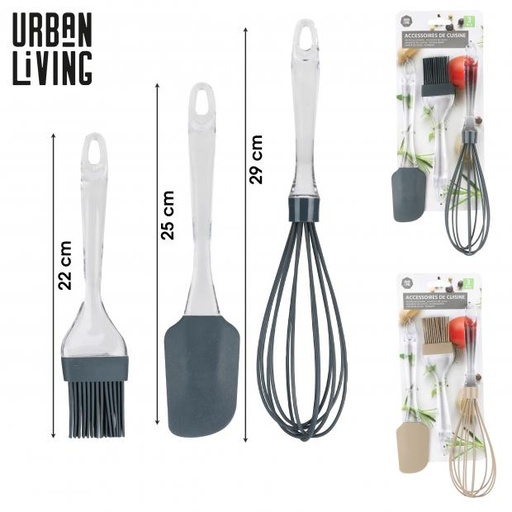 LIBERTY ACCESSOIRE DE CUISINE X3PCS