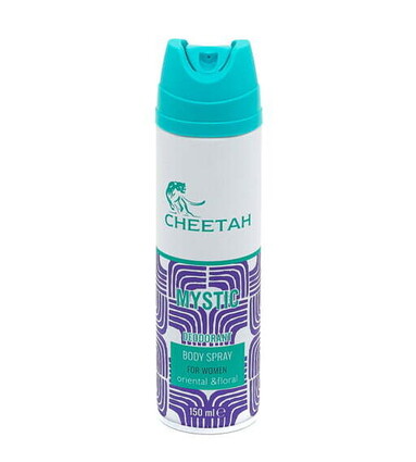 CHEETAH DEOSPRAY POUR FEMMES 150ML MYSTIC
