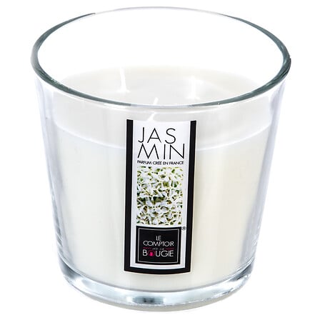 BOUGIE PARFUMÉE EN VERRE - NINA - JASMIN - 500G