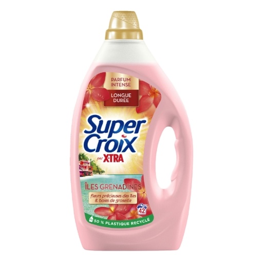 Super Croix Lessive 42D 1,89L Iles Grenadine Etiq Nl.Fr.
