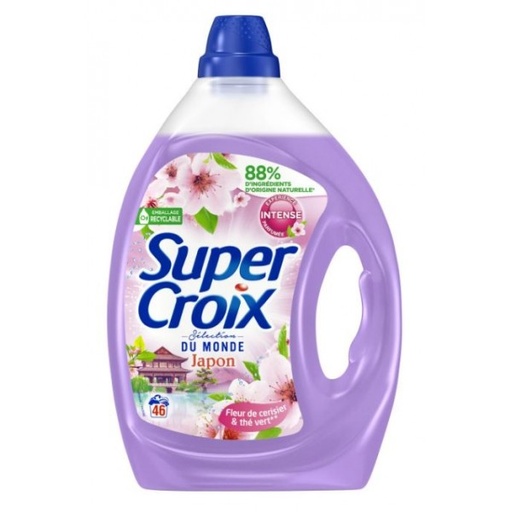 Super Croix Lessive 47D 2,07L Japon Etiq Nl.Fr.