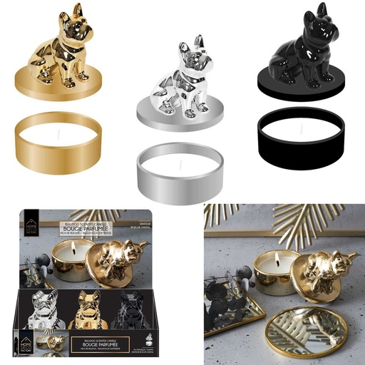 BOUGIE PARFUMÉE BULLDOG