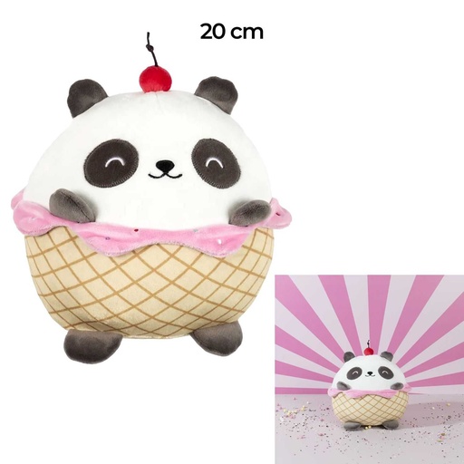 PELUCHE PANDA - 20CM - KAWAII