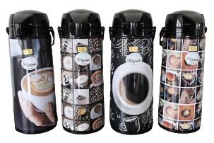 [TS-8519COFFEE] CANETTE POMPE 1,9L DÉCOR CAFÉ