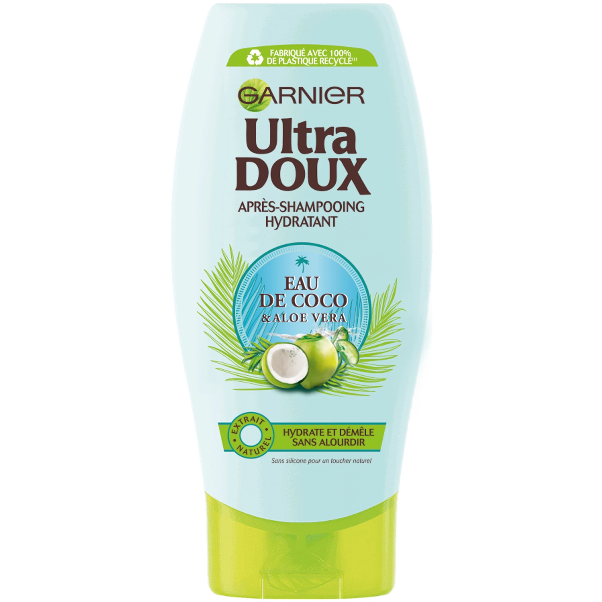 Ultra Doux Ap-Shamp 200ml Eau De Coco Et Aloe Vera Fr.