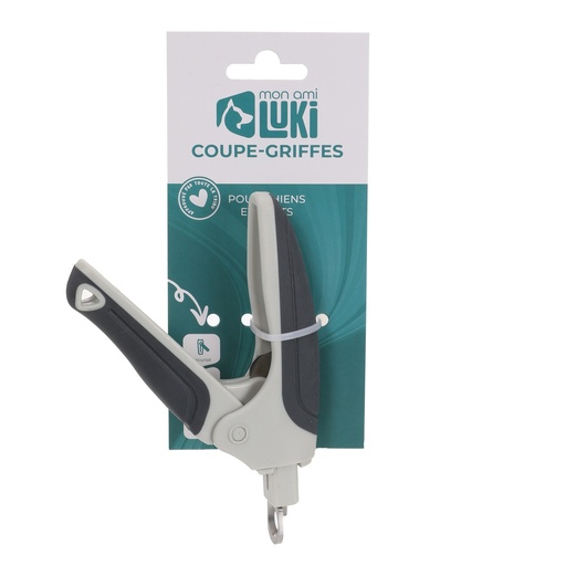 COUPE GRIFFE MANCHE RUBBER ANTHRACITE  15X9CM