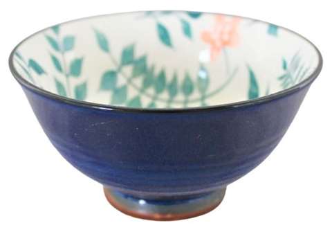 BOL ASIAN BLUE DIA.13CM H.6.5CM