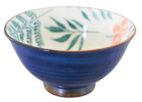 BOL ASIAN BLUE DIA.11.5CM H.6.2CM