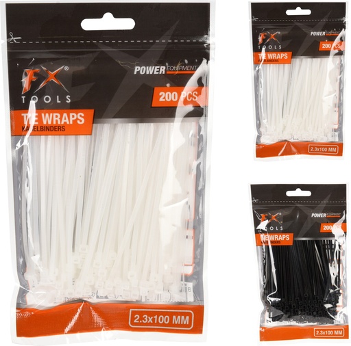 SERRE-CÂBLES 100MM 2ASS COULEU