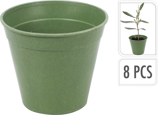 POT DE PÉPINIÈRE 8PCS FIBRE DE